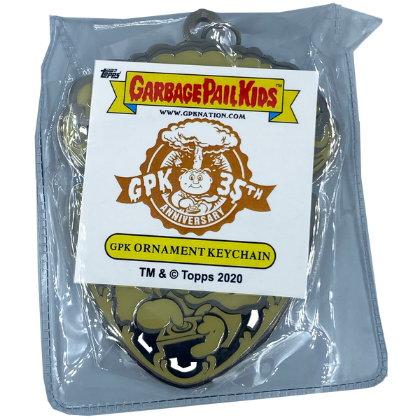 GPK-CC-006 WHITE Adam Bomb GPK Cloisonné Ornament Emblem Keychain: only 50 made