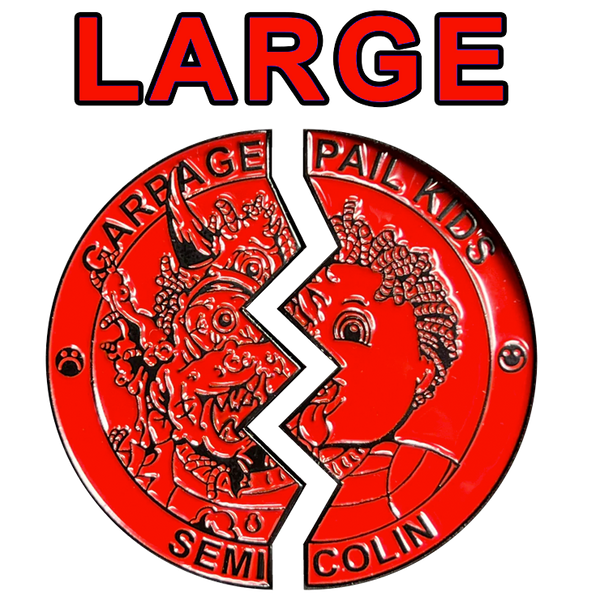 ***LARGE*** Red Color Proof Semi Colin 2 Coin set with free hard case