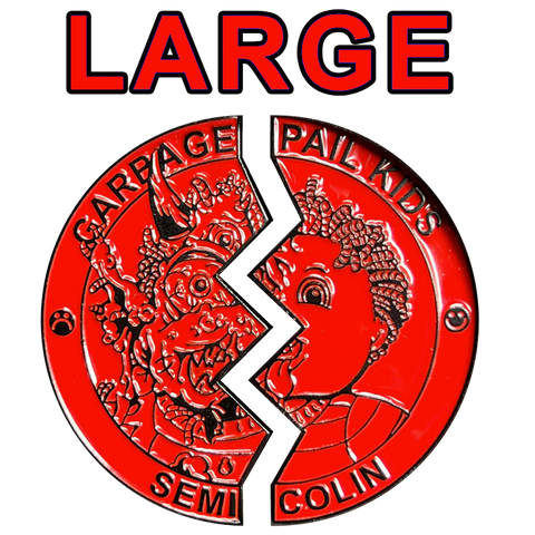 ***LARGE*** Red Color Proof Semi Colin 2 Coin set with free hard case