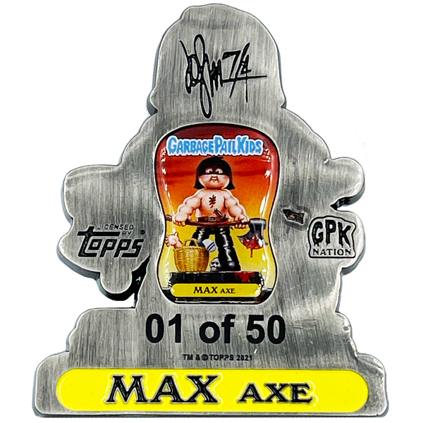 Topps Officially Licensed GPK Max Axe Box Set