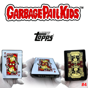 Mick Dagger GPK Challenge Coin Officially Licensed Topps Garbage Pail Kids Playing Cards Challenge Coin