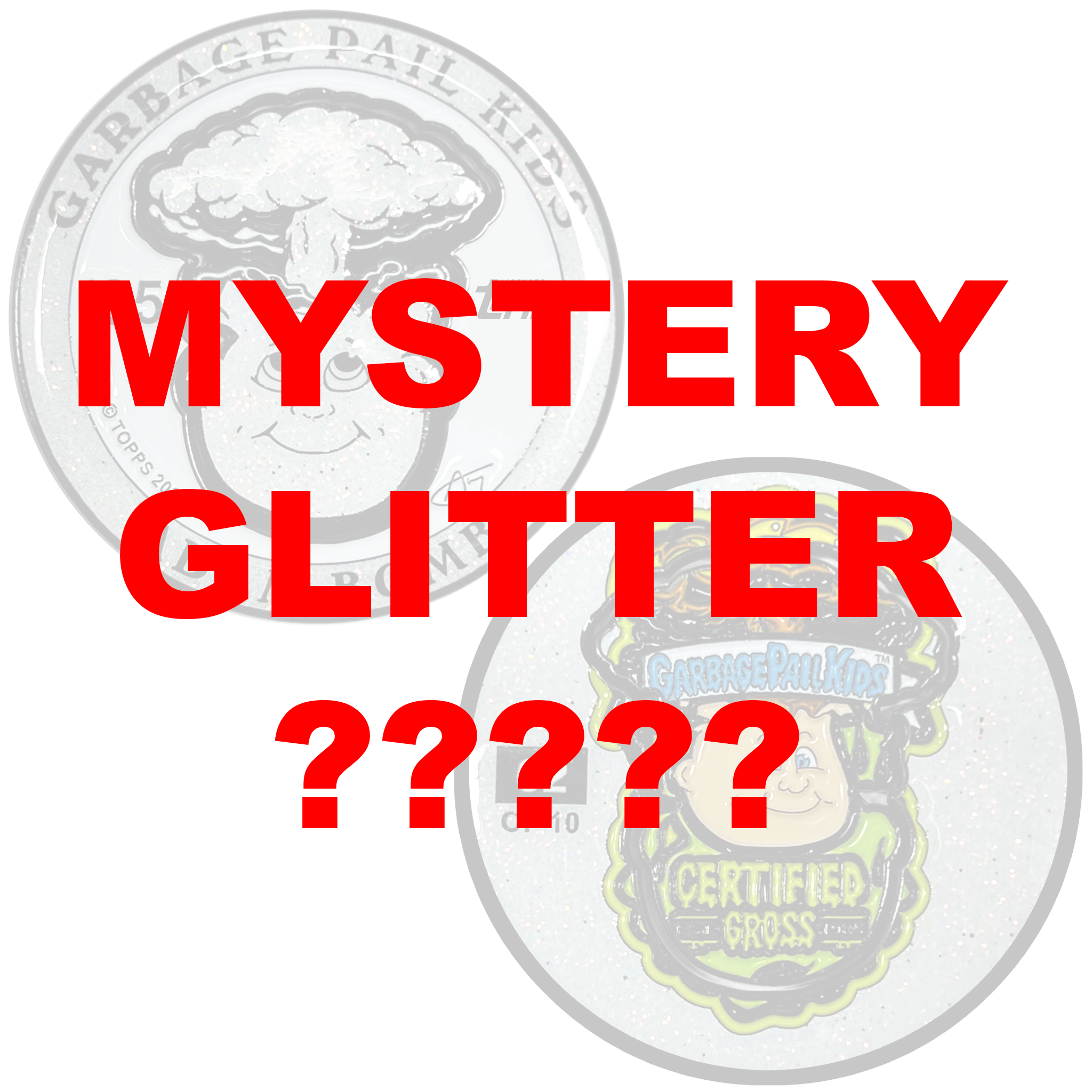 Limit 1 per person ***MYSTERY GLITTER*** Adam Bomb 2-piece coin MYSTERY GLITTER variation GPK-AA-005