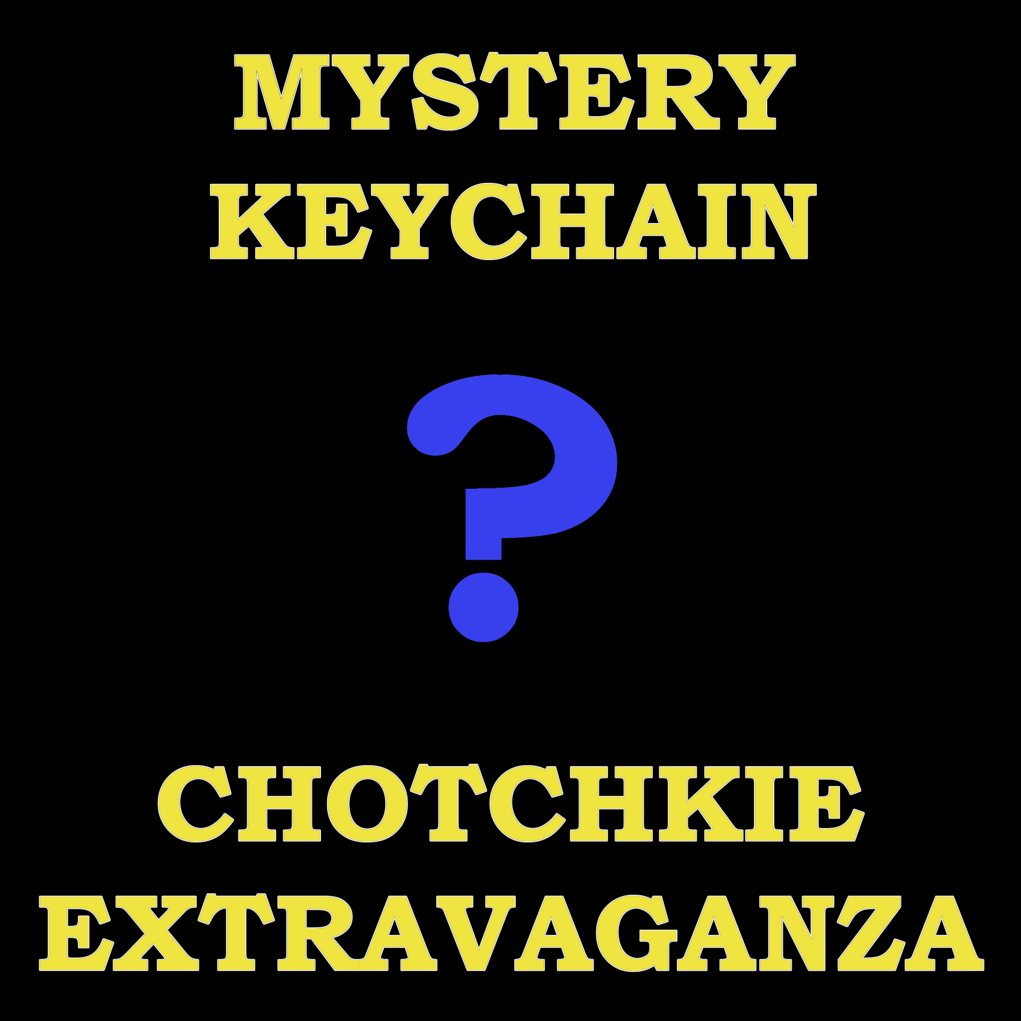 GPK-DD-004 Mystery Keychain Chotchkie Extravaganza (25 available)