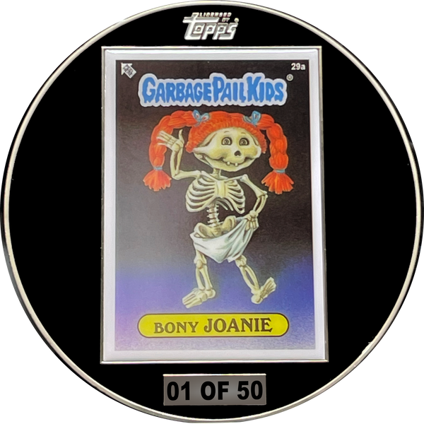 Bony Joanie Challenge Coin with Mini Card inset on back only 50 made GPK-DD-002