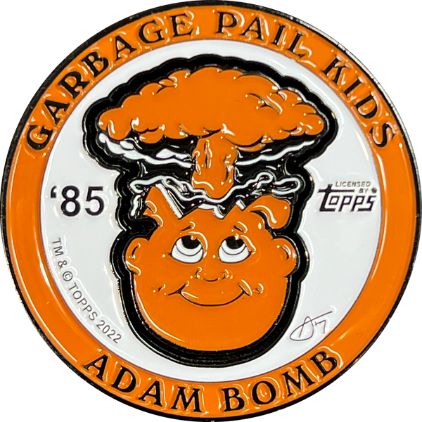 Limit 1 per person ***ORANGE YOU EXCITED*** Adam Bomb 2-piece coin ORANGE variation GPK-AA-005