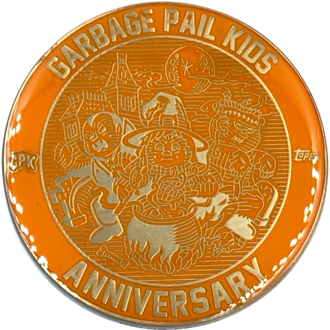 Orange Color Proof Coin 002 Topps Officially Licensed challenge coin Garbage Pail Kids GPK Nation