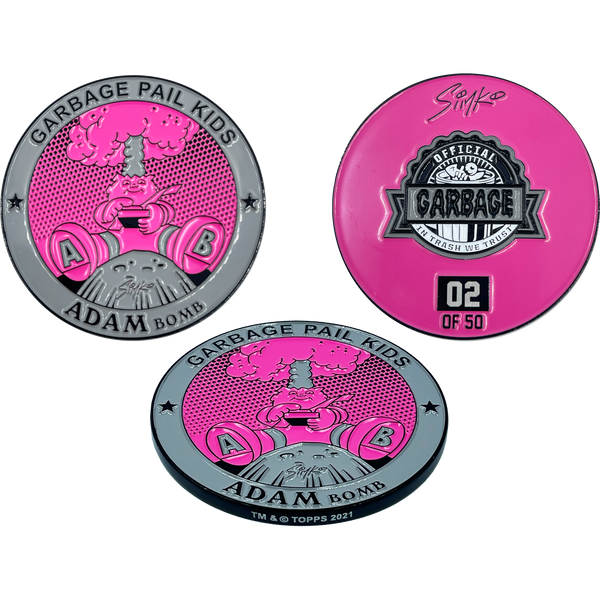 Lunar Adam Bomb SIMKO PINK & GRAY VARIATION only 50 made