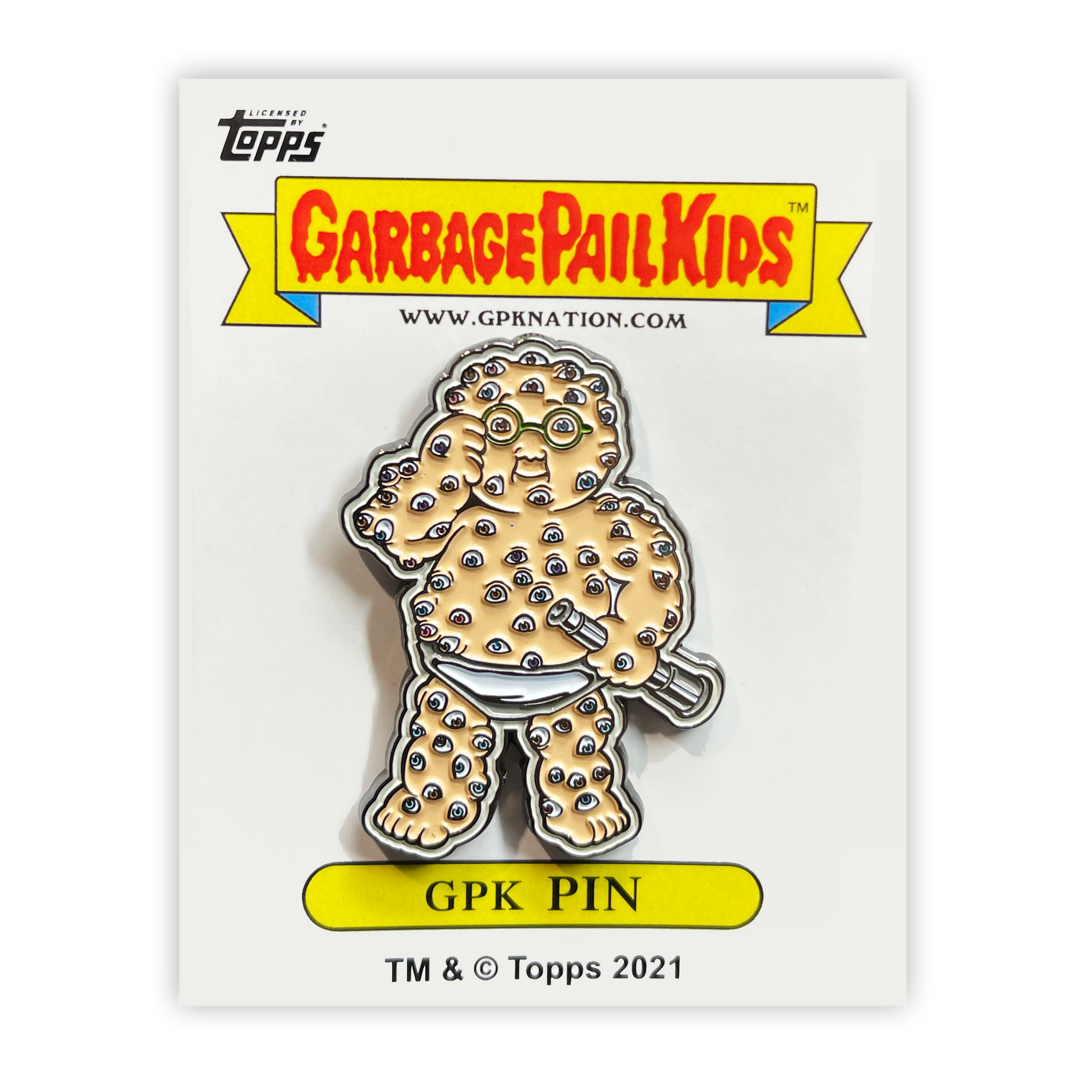 GPK-PP-001 Topps Officially Licensed GPK Peepin' Tom / Starin' Darren Garbage Pail Kids Limited Edition pins