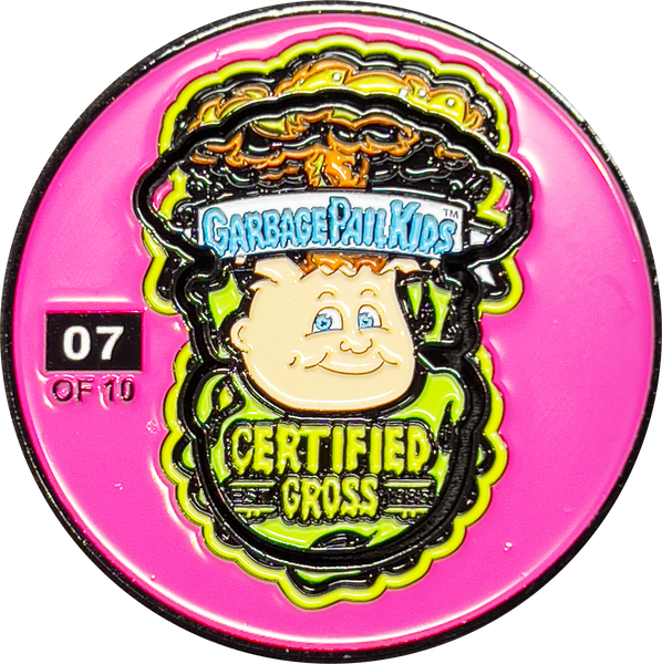 ***PINK DRIP*** Adam Bomb 2-piece coin PINK variation GPK-AA-005