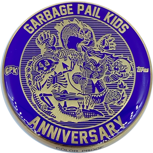 Purple Color Proof Coin 003 Topps Officially Licensed challenge coin Garbage Pail Kids GPK Nation