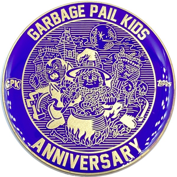 Purple Color Proof Coin 002 Topps Officially Licensed challenge coin Garbage Pail Kids GPK Nation