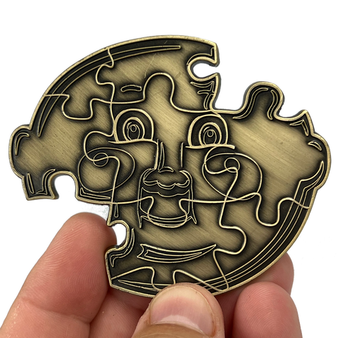 NAKED Officially Licensed Reese Pieces Limited Edition Challenge coin GPK-AA-004