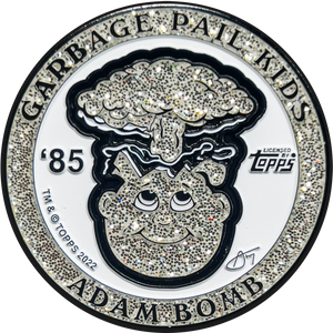 LIMIT 1 PER PERSON: ***SILVER ICICLE*** Adam Bomb 2-piece coin SILVER GLITTER variation GPK-AA-005