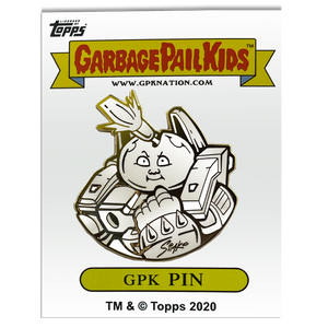 GPK-AA-009 SIMKO Roy Bot / Hot Head Harvey Topps Officially Licensed Artist Collaboration GPK Pin Garbage Pail Kids
