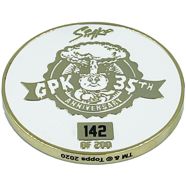 GPK-FL-01-H BLASTED BILLY Challenge Coin Officially Licensed GPK by Topps Artist SIMKO artist collab collection Garbage Pail Kids