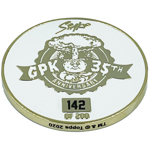 GPK-FL-01-G ADAM BOMB Challenge Coin Officially Licensed GPK by Topps Artist SIMKO artist collab collection Garbage Pail Kids