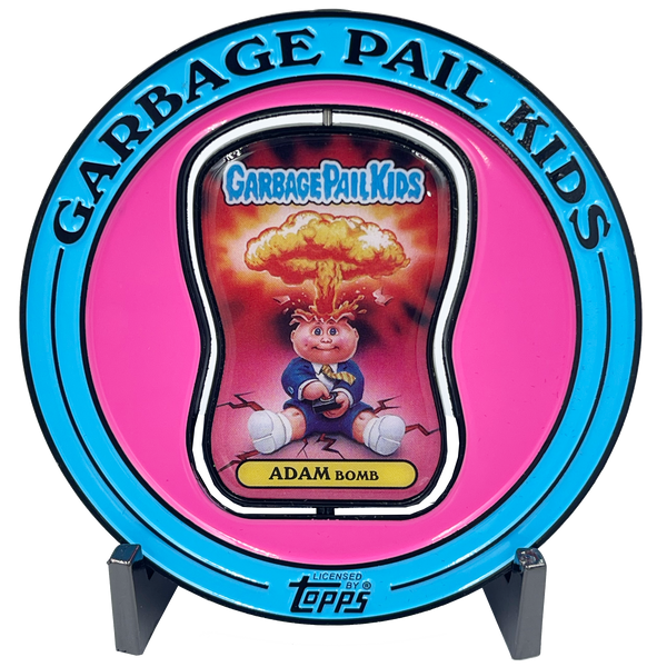 Adam Bomb and Blasted Billy Spinner Challenge Coin officially licensed by Topps GPK