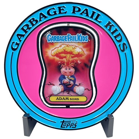 Adam Bomb and Blasted Billy Spinner Challenge Coin officially licensed by Topps GPK