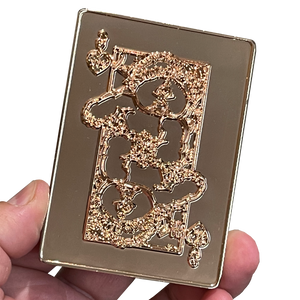 GPK-DD-005 Rose Gold plated Sy Clops GPK Challenge Coin Officially Licensed Topps Garbage Pail Kids Playing Cards Challenge Coin