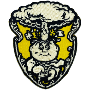 GPK Adam Bomb Topps Officially Licensed Patch - YELLOW