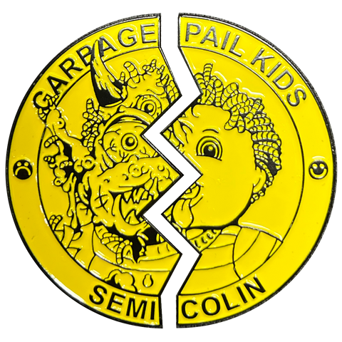 Yellow Color Proof Semi Colin 2 Coin set with free hard case