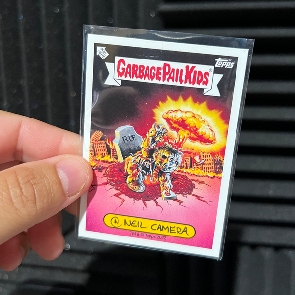 OFFICIALLY LICENSED GPK MASH-UP PIN feat. Adam Bomb & Dead Ted with autographed card