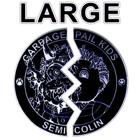 LARGE Black Color Proof Semi Colin 2 Coin set with free hard case