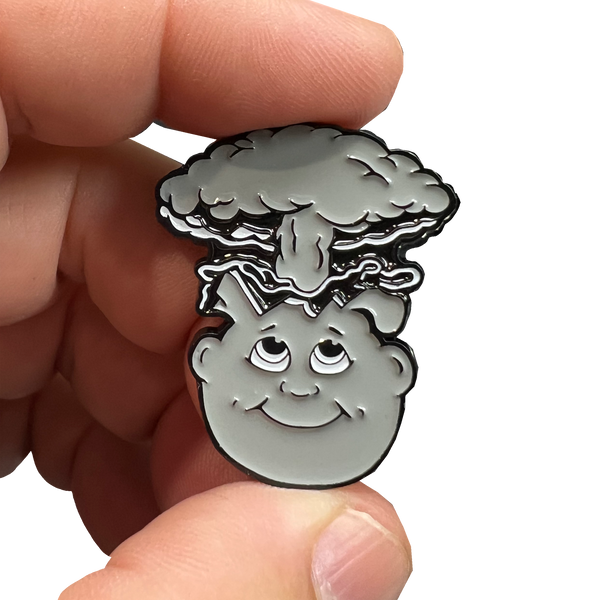 LIMIT 1 PER PERSON  ***GRAY PLUME***  Adam Bomb 2-piece coin GRAY variation GPK-AA-005