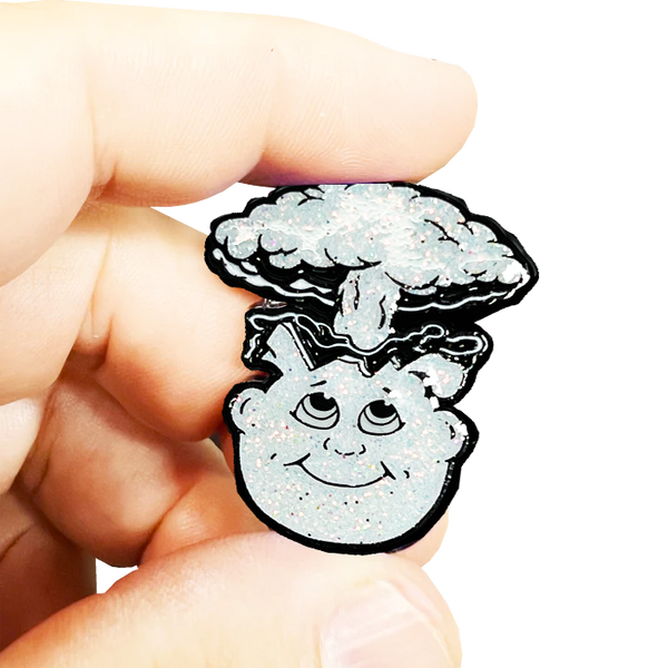 ***WHITE DIAMONDS*** Adam Bomb 2-piece coin WHITE GLITTER variation GPK-AA-005