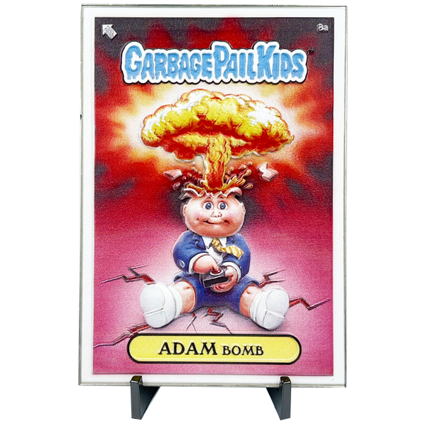 3D Full Color Adam Bomb GPK OS1 Metal Card Garbage Pail Kids 35th Anniversary Officially Licensed Topps Medallion