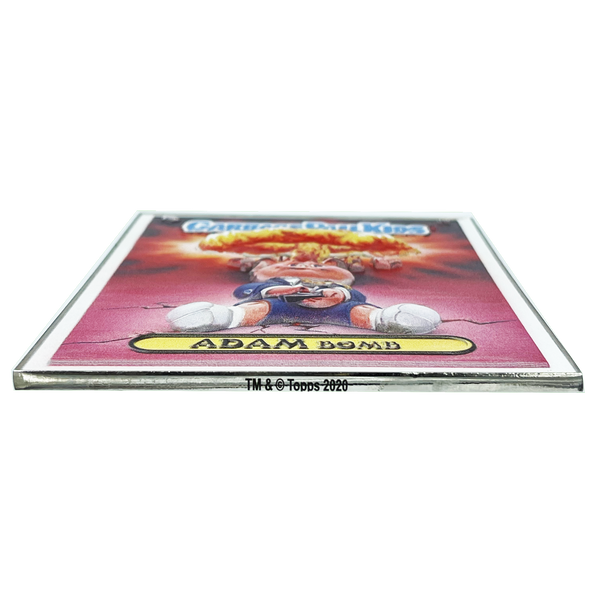 3D Full Color Adam Bomb GPK OS1 Metal Card Garbage Pail Kids 35th Anniversary Officially Licensed Topps Medallion