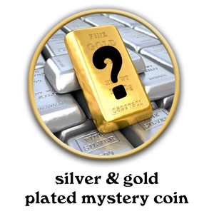 Mystery Mini: Never before released 24KT Gold & Sterling Silver plated coin featuring Adam Bomb