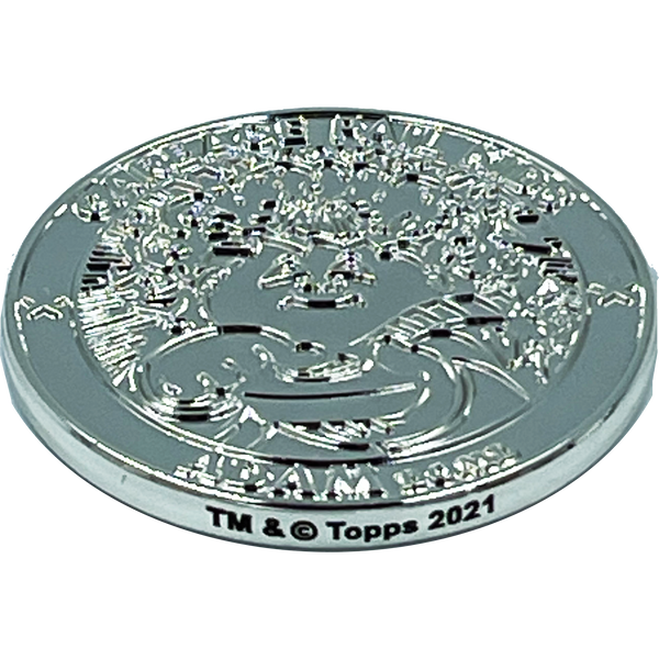 Super Limited Edition Simko GPK STERLING SILVER plated variation coin: only 15 made