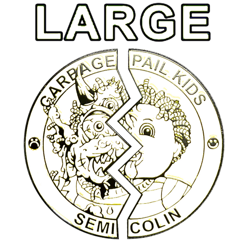 LARGE White Color Proof Semi Colin 2 Coin set with free hard case