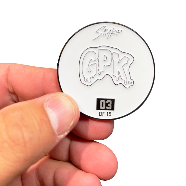Super Limited Edition SIMKO GPK white Mini Variation Coin: only 15 made
